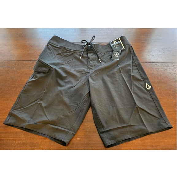 Volcom Other - Volcom Board Shorts Mens 34 Black Mod-Tech 4-Way Stretch A0812121